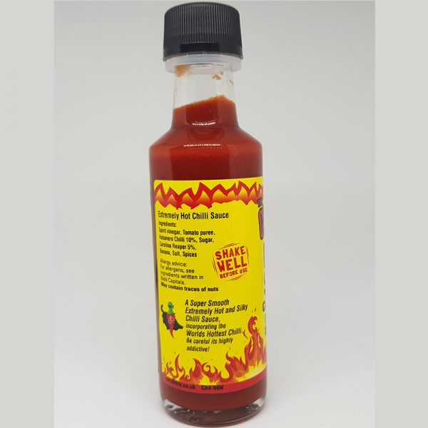 extremely hot chilli sauce