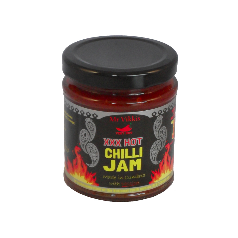 XXX Hot Chilli Jam Mr Vikki's